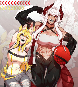 Nemu and Lilith (OC)